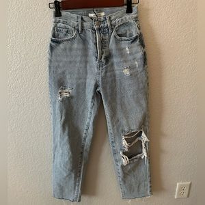 PacSun high rise straight jeans